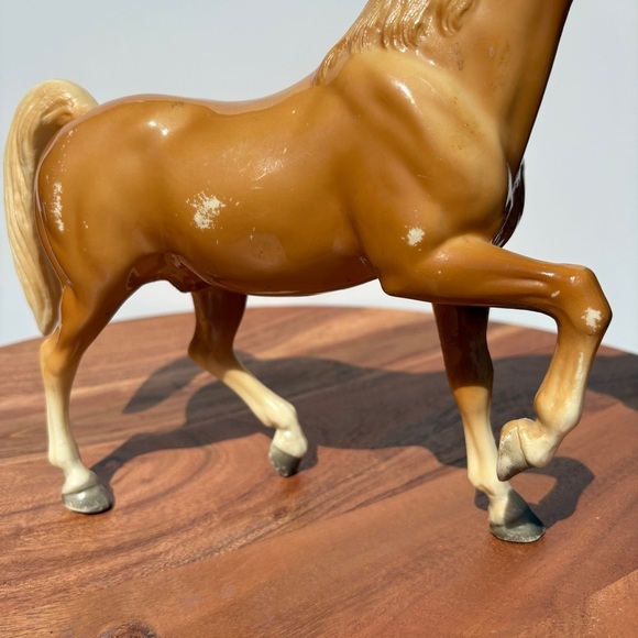 Vintage Breyer Traditional Family Arabian Matte Stallion Palomino #4 1967-1987 - Picture 3 of 9